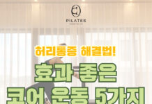 허리통증 해결법! 효과 좋은 코어 운동 5가지