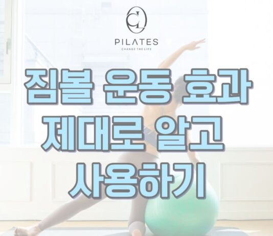 동백 필라테스 ㅣ 짐볼 운동 효과, 제대로 알고 사용하기