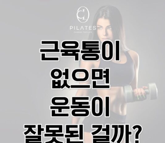 동백 필라테스 ㅣ 근육통이 없으면 운동이 잘못된 걸까?